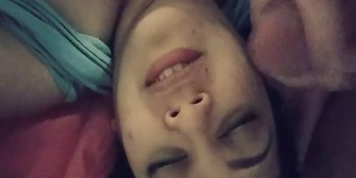 cheating latina slut blow job facial