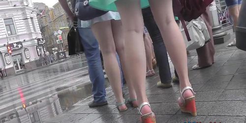 Unforgettable nude upskirt vids by crazy public voyeur (Rainy Day Jordan)