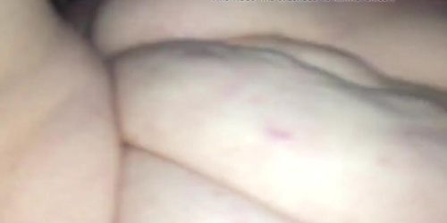 Fat slut getting gunned down
