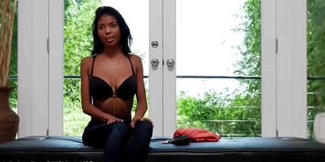 Shy i8yo black girl comes out of your shell during audition