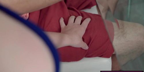 His Cock Is Huge I Just Want To See It - Tough Love eSome (Elle McRae, Laney Grey)