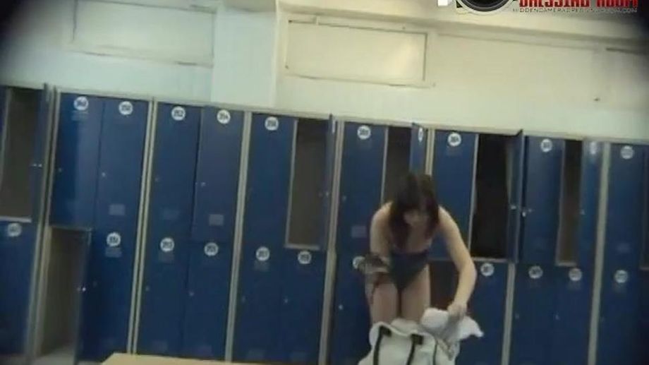 Really nice broads exposed in a dressing room cam video