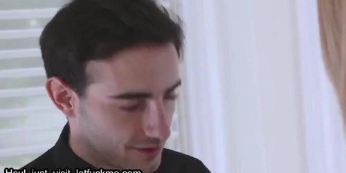 learning how to screw from his step-mom big ass cumshot