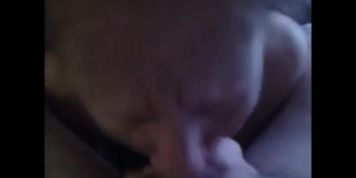 Horny grandma sucking cock and get facial
