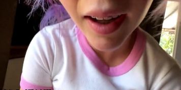 Goth big step sis vs horny little perv - charli o - alex adamsnobplf