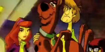 Velma sucking Shaggy cock by surprise