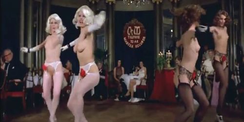 Babes from vintage variety show reveal nude goods