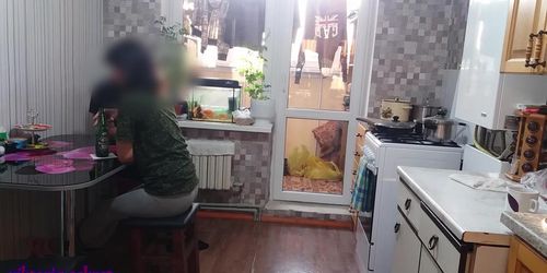 Husband went away and his wife was fucked by his best friend