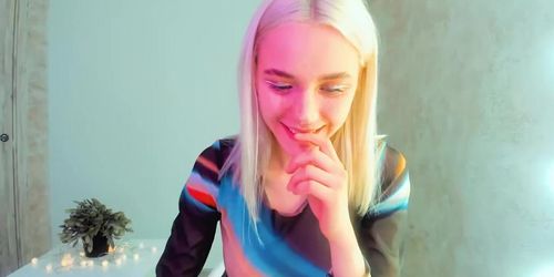 Cute Tiny Blonde For Fun...