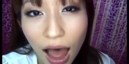 Japanese addict to cum