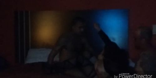 Couple Invites Friend for Wild Threesome Part2ofe