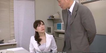 Japanese office lady, Noeru Mitsushima got fucked and creamp