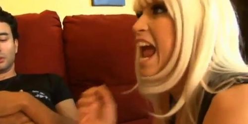 creampie eating compilation hot wives and cuckolds eating cum watching wife screw BBC interracial facesitting chastity sissy str (Alison Webb, Jack Vegas, Nikki Hunter)