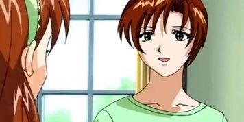 Hentai dickgirl produces cum on the bound gal