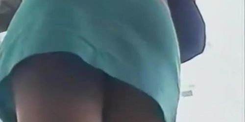 This is the best jeans upskirt ass video of all time