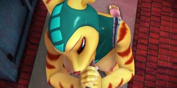 Angela Cross Sucks A Dick And Swallows Cum Ratchet And Clank Porn Parody By Cavafly (Sweet Paige)