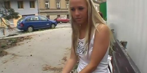 BANGBROS - 2iyo amateur public chick POV fucked outdoor after fingering