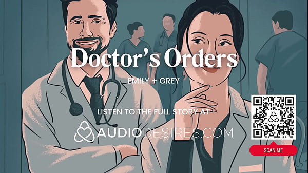 Doctor travieso hace que su paciente eyacule - Provocación y juegos con los dedos - Historia de rol en audio porno ASMR