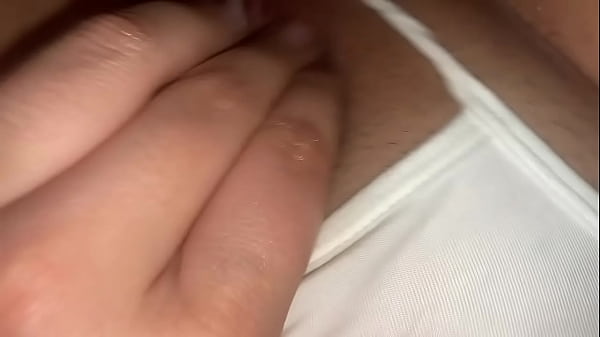 Curvy Latina doing intense fingering - clit rubbing and real orgasm - POV