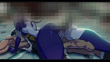 Animación pornográfica de dibujos animados de League of Legends: animación de juegos de monstruos hentai
