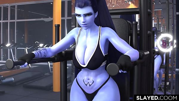 Widowmaker Loves Getting Her Vagina Destroyed At The Gym