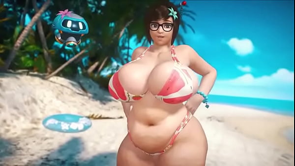 Mei at the beach