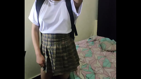 Pendeja Argentinian girl touching her pussy and her stepfather records it