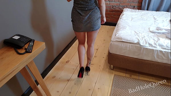Beautiful girl in dress anal fucked