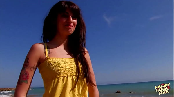 A voluptuous brunette becomes aroused at the beach and chooses to perform oral sex on him.