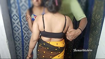 Desi Step Family Threesome Stepmom And stepdaughter With Sons Friend Full Video.