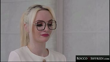 ROCCO SIFFREDI - Ravanous Blonde Secretary Hardore Railed By MONSTER COCK