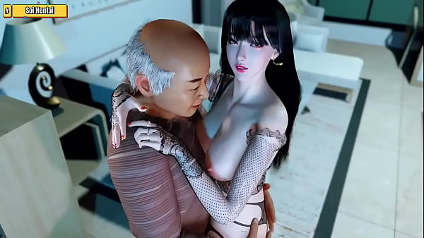 Hentai eD - Beautiful Hina has sex with an old man