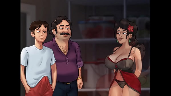 Part i Maria Game SummertimeSaga Maria and Tony in the store for the first time dialogues in Spanish