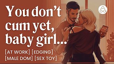 Alpha Dom Boss Controls Your Orgasm at Work Edging & Secret Office Sex - Porn Erotic Story