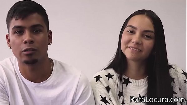 The Colombian Valerin and her boyfriend