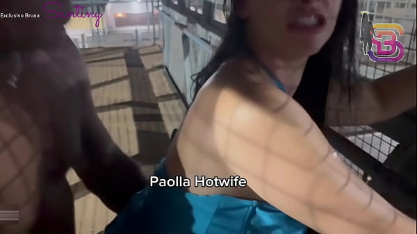 Filmé a mi esposa puta en público dándosela a un negro enorme - Paola Hotwife