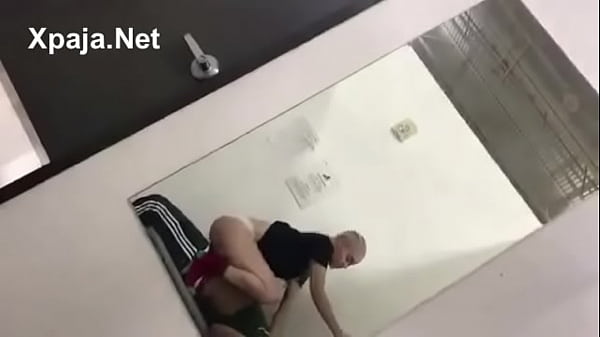 Blonde fucking the gym trainer