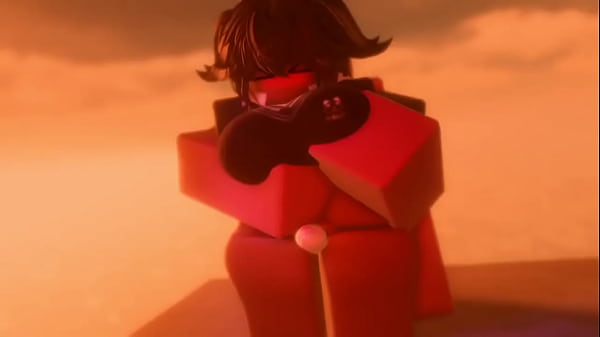 School Demon Succubus Girl frota la polla en su coño (Roblox Animation)