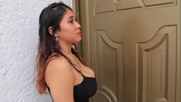 busty neighbor fucks her neighbor while his cuckold wife is away