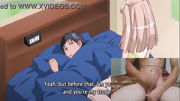 Llegué a casa muy cansada y cachonda, corrida mucho con hentai