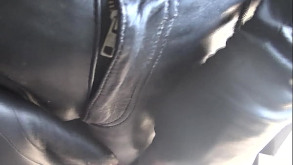 Pantalones de montar de cuero de Miss B