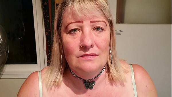 Submissive MILF gets treated very badly by her Master