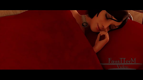 Elizabeth de bioshock toma el desayuno en la cama de su novio
