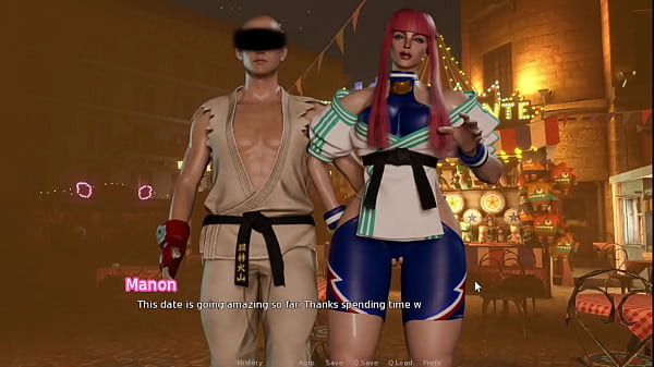 All Mannon sex scenes eD Street Fighter Parody Hentai game part2