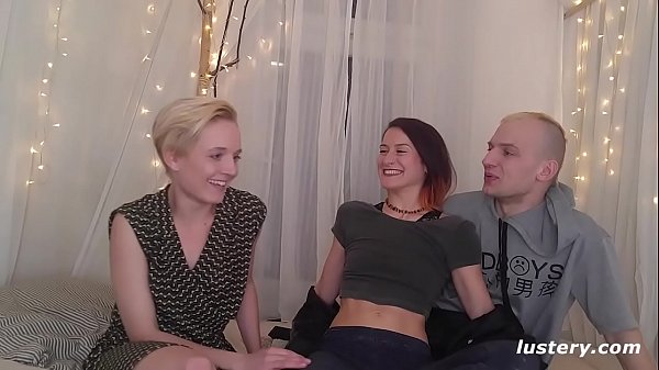 Trio amateur casero caliente
