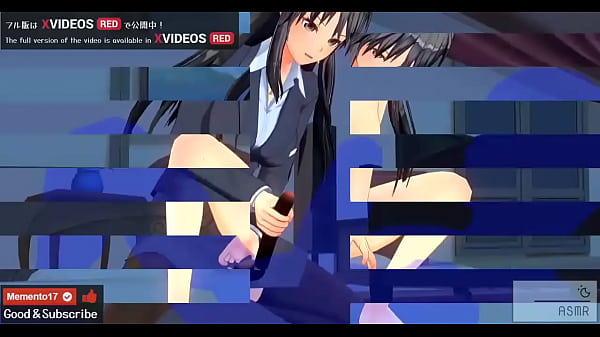ASMR anime Continuous creampie sex with a senior, cleaning fellatio Earphones recommended