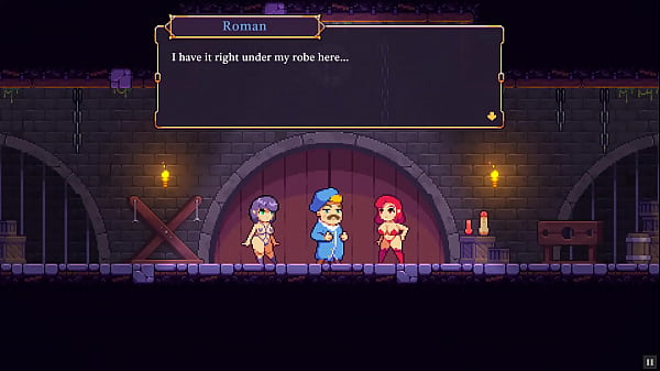 Scarlet maiden [pixel sex games] Ep.9 trío intenso con una pelirroja
