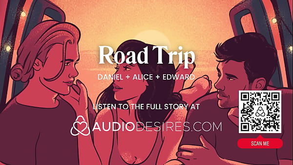 Car Threesome with Boyfriend and His Best Friend Double Penetration, Anal & Risky Public Hookup ASMR Porn Audio Roleplay