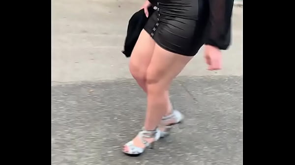 Vestido de tacón y segunda piel