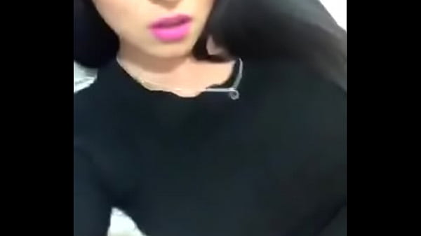Beautiful mexican in short black dress